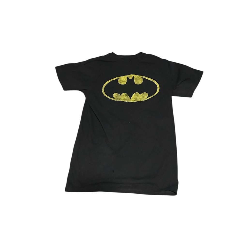 Batman Black Tee with yellow Logo